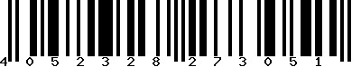 EAN-13 : 4052328273051 EAN-13 : 4052328273051