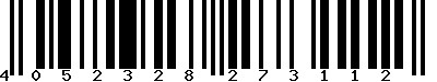 EAN-13 : 4052328273112 EAN-13 : 4052328273112