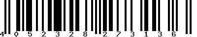EAN-13 : 4052328273136 EAN-13 : 4052328273136