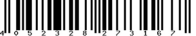 EAN-13 : 4052328273167 EAN-13 : 4052328273167