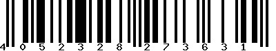 EAN-13 : 4052328273631 EAN-13 : 4052328273631
