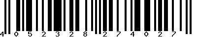 EAN-13 : 4052328274027 EAN-13 : 4052328274027