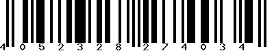 EAN-13 : 4052328274034 EAN-13 : 4052328274034