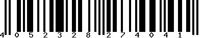 EAN-13 : 4052328274041 EAN-13 : 4052328274041