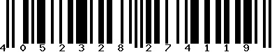 EAN-13 : 4052328274119 EAN-13 : 4052328274119