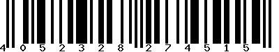 EAN-13 : 4052328274515