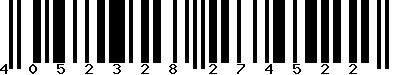 EAN-13 : 4052328274522 EAN-13 : 4052328274522