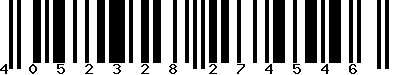 EAN-13 : 4052328274546 EAN-13 : 4052328274546