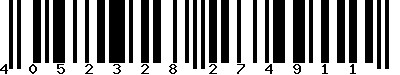 EAN-13 : 4052328274911 EAN-13 : 4052328274911