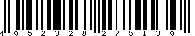EAN-13 : 4052328275130 EAN-13 : 4052328275130