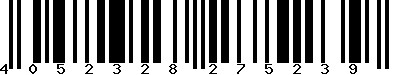 EAN-13 : 4052328275239 EAN-13 : 4052328275239