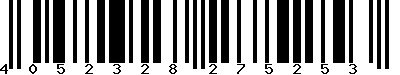 EAN-13 : 4052328275253 EAN-13 : 4052328275253