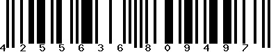 EAN-13 : 4255636809497