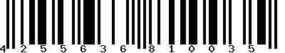EAN-13 : 4255636810035