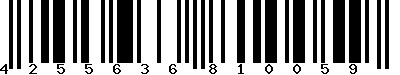 EAN-13 : 4255636810059