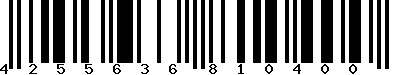 EAN-13 : 4255636810400