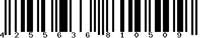 EAN-13 : 4255636810509