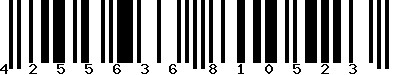 EAN-13 : 4255636810523