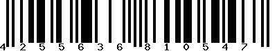 EAN-13 : 4255636810547