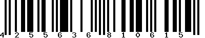 EAN-13 : 4255636810615
