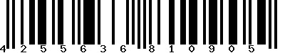 EAN-13 : 4255636810905