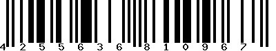 EAN-13 : 4255636810967