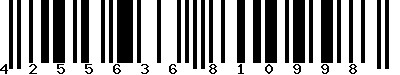 EAN-13 : 4255636810998