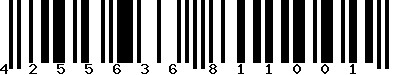 EAN-13 : 4255636811001