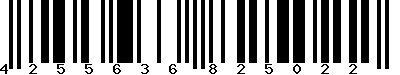 EAN-13 : 4255636825022