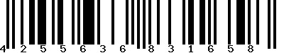 EAN-13 : 4255636831658