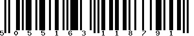 EAN-13 : 5055163118791 EAN-13 : 5055163118791