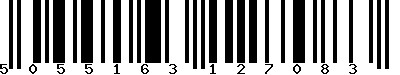 EAN-13 : 5055163127083 EAN-13 : 5055163127083