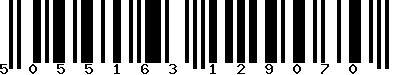 EAN-13 : 5055163129070 EAN-13 : 5055163129070