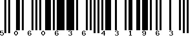 EAN-13 : 5060636431963 EAN-13 : 5060636431963