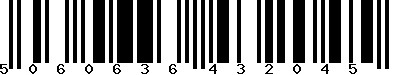 EAN-13 : 5060636432045 EAN-13 : 5060636432045