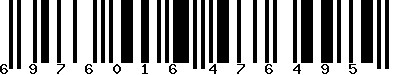 EAN-13 : 6976016476495 EAN-13 : 6976016476495