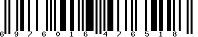 EAN-13 : 6976016476518 EAN-13 : 6976016476518
