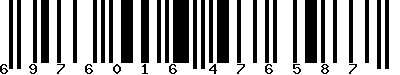 EAN-13 : 6976016476587 EAN-13 : 6976016476587