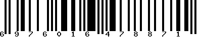EAN-13 : 6976016478871 EAN-13 : 6976016478871