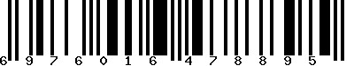 EAN-13 : 6976016478895 EAN-13 : 6976016478895