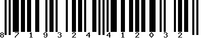 EAN-13 : 8719324412032 EAN-13 : 8719324412032